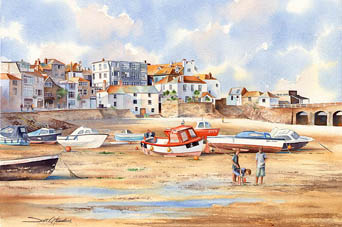 St Ives, The Wharf.